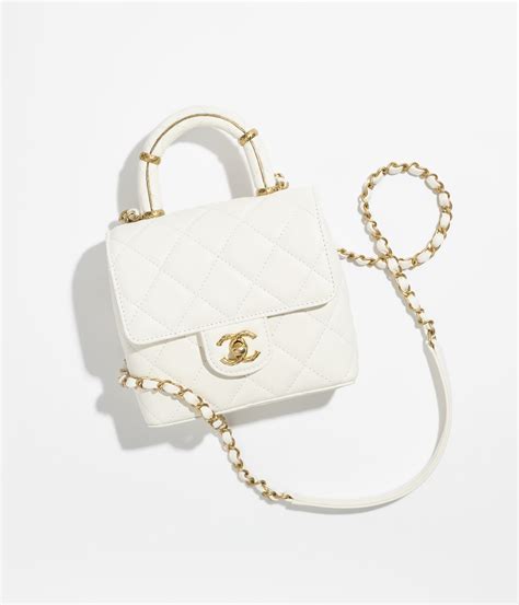 small white chanel bag|mini micro 31 bag chanel.